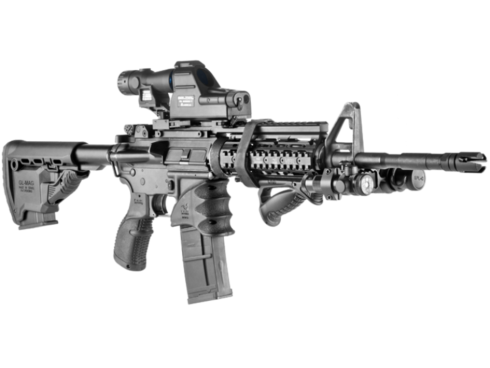 Полимерный приклад с отсеком для магазина M4 GL-MAG