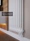 Axxinot Sentir 2110 - двухтрубный трубчатый радиатор высотой 1100 мм, нижнее подключение с термовентилем