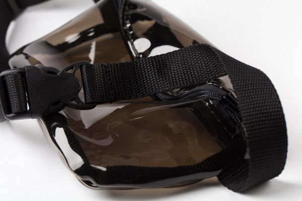 Сумка Поясная ПВХ Черная - фото 5