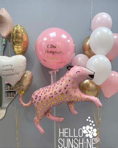 Сет Розовый гепард