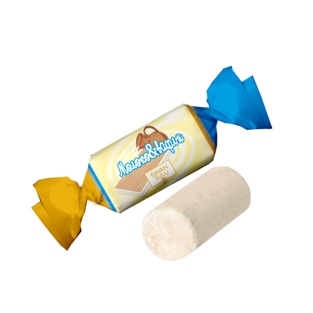 Конфеты Молоко и Вафля 1кг