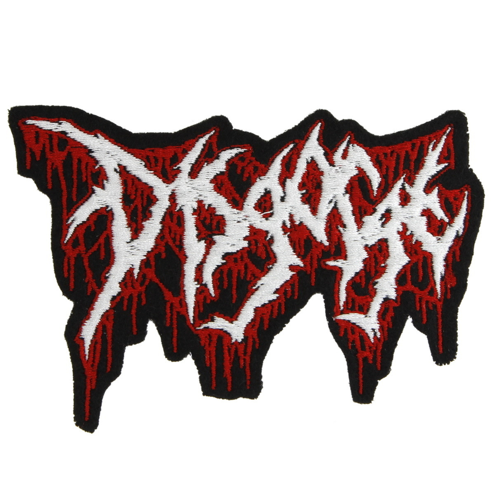 Нашивка с вышивкой группы Disgorge