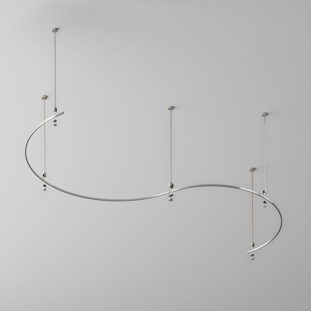 Шинопровод магнитный накладной/подвесной Maytoni Flarity TRX154-2SR-D1500-PT