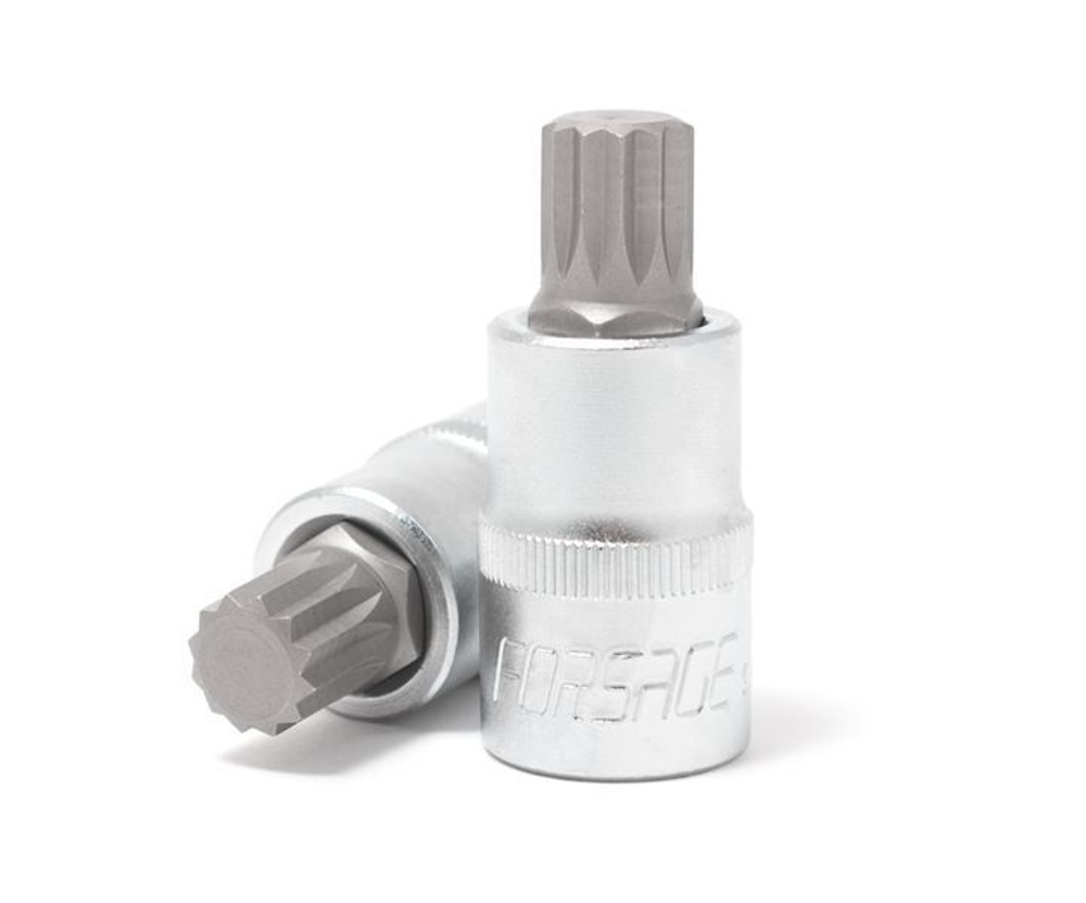 Головка бита SPLINE 12-лучевая M10 1/2''(L-55мм) Forsage F-34805510