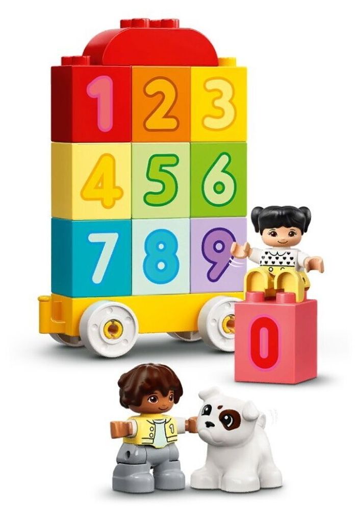 Конструктор LEGO Duplo 10954 Поезд с цифрами