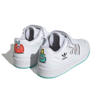 Кроссовки Adidas Originals Forum Low White Black Blue x Kevin Lyon