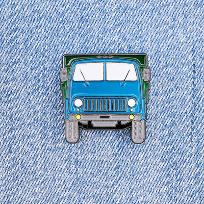 Значок грузовой автомобиль МАЗ 500