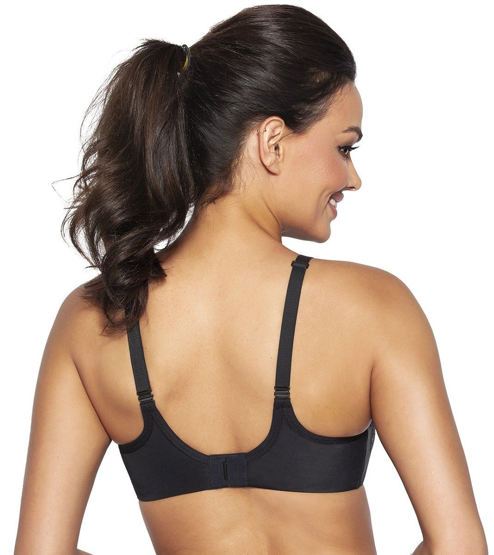 Спортивный бюстгальтер Naomi (Размер: 90E) (Цвет: черный с синим)