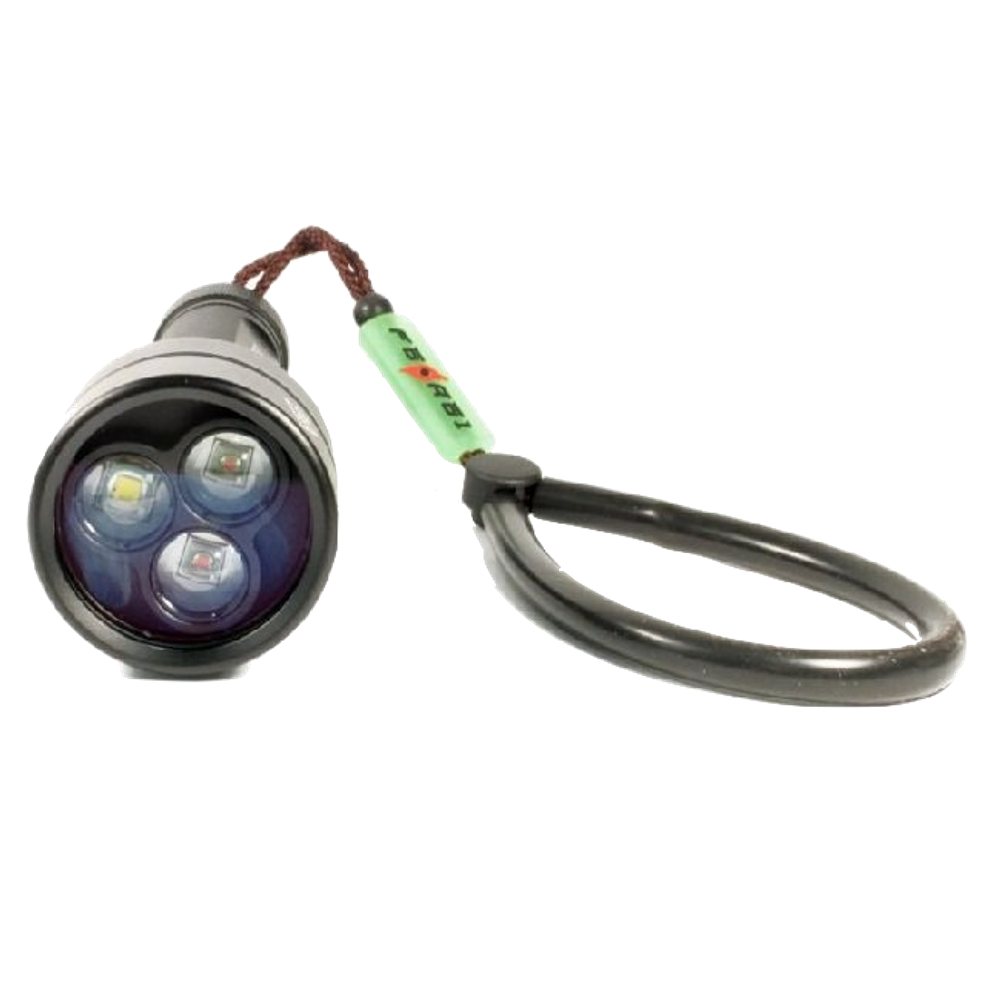 Фонарь дайвинговый Ferei W153V20 1хCREE XM-L2 (Cool White) 2xCREE XP-E (Red)