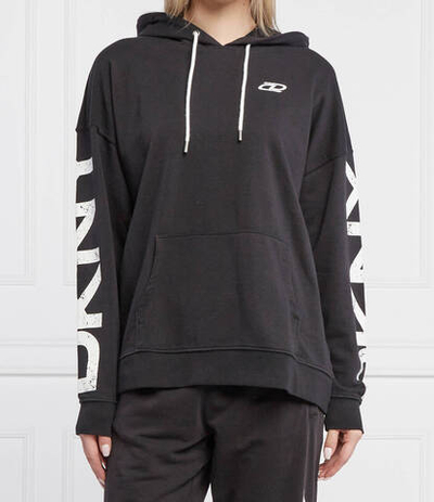 Худи exploded crackle log DKNY Sport - черный(DP1T8461)