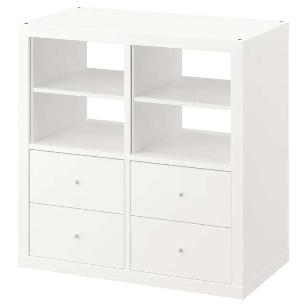 Книжный шкаф - IKEA KALLAX/КАЛЛАКС ИКЕА, 77х39х77 см, белый