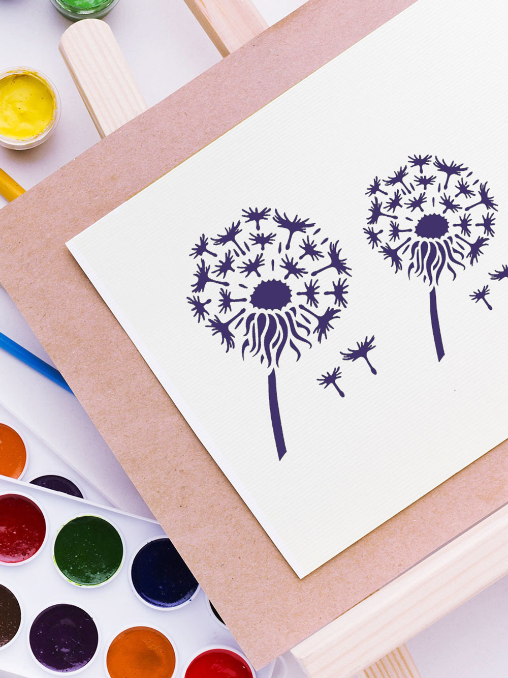 Трафарет для скрапбукинга из пластика многоразовый 049