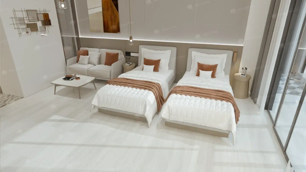 SPC ламинат Alpine Floor Белый лес