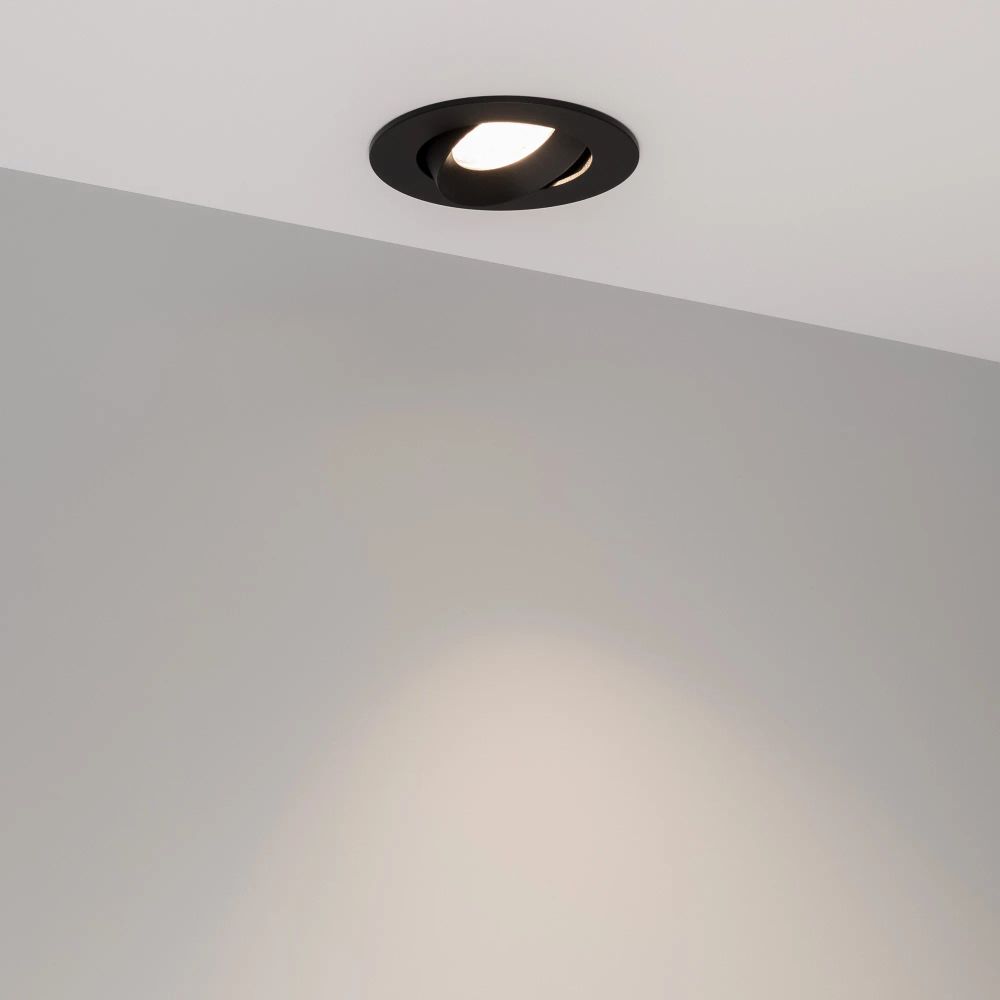 Светильник MS-ATOLL-BUILT-TURN-R94-10W Day4000 (BK, 60 deg, 230V) (Arlight, IP54 Металл, 5 лет) 044620