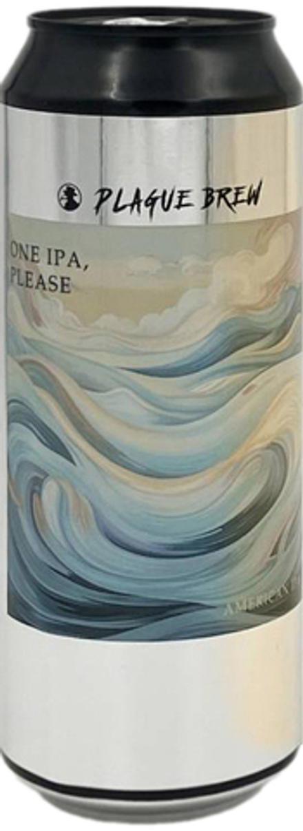 Пиво Плейг Ван ИПА, Плиз / Plague One IPA, Please 0.5 - банка