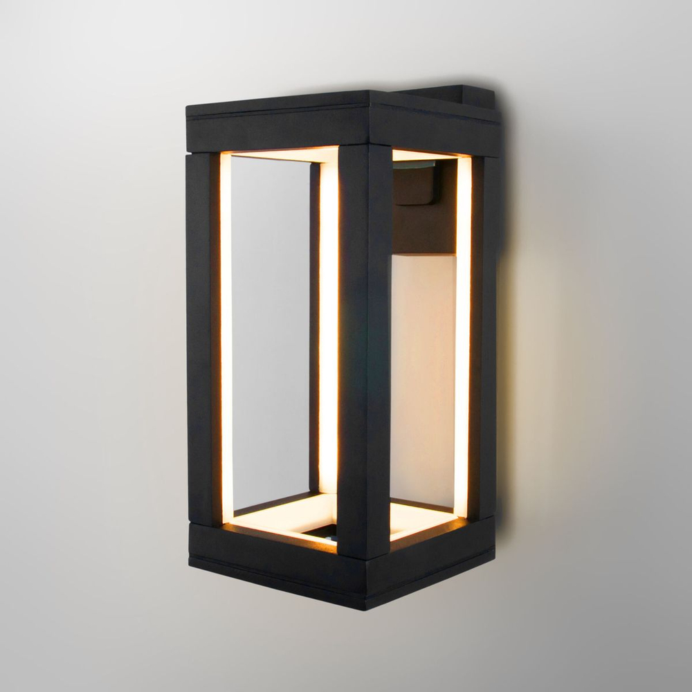 Уличный настенный светодиодный светильник Elektrostandard Frame 1527 TECHNO LED a072090