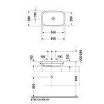 Раковина Duravit DuraStyle 349600000 60 см