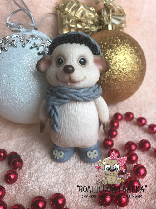 Силиконовая форма Ёжик