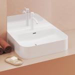 Накладной керамический умывальник Ceramic Slim Wall R