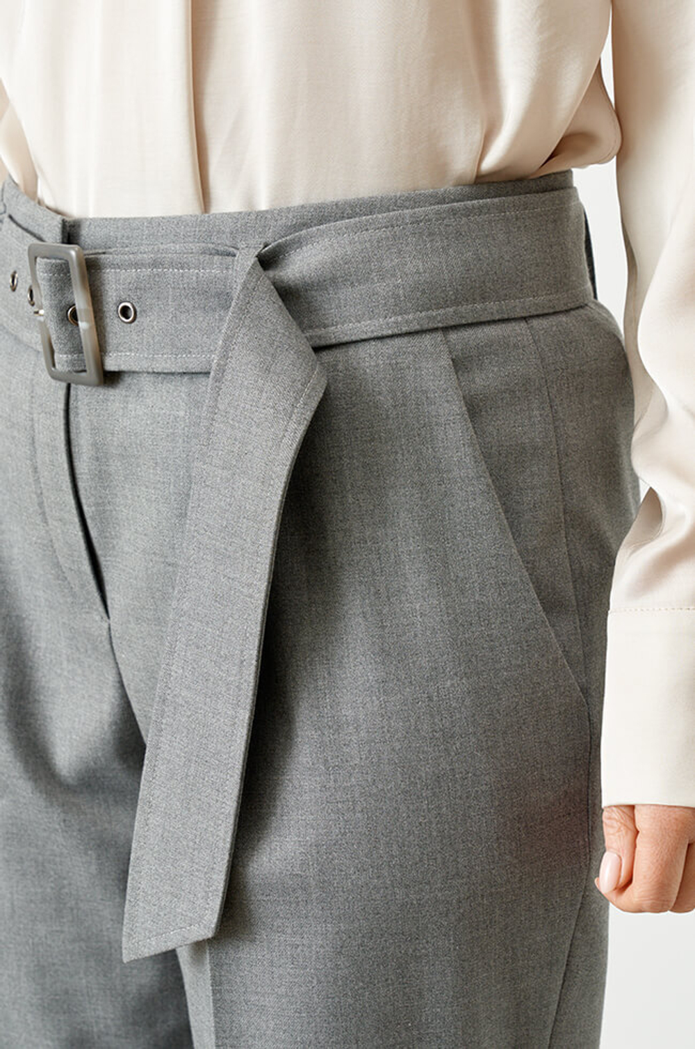 3947 Брюки женские (серый)