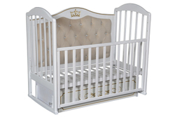 Детская кроватка Кедр Emily 4 (маятник универсальный) слоновая кость