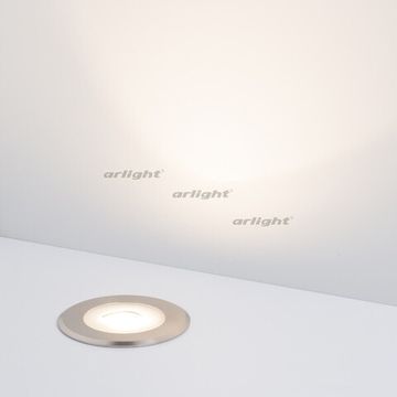 Тротуарный светильник 9W 4000K 032213 cеребристый LTD-GROUND-TILT-R80 Arlight