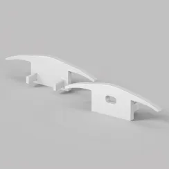 Комплект заглушек (для профиля ALM-3710-S-2M) 2 шт. ALM-3710-S-EC 642085 Led Strip 642085