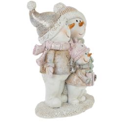 GAEM Фигурка декоративная "Снеговики", L10 W4,5 H11 см