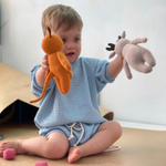 Мягкий вафельный бабл (терракотовый)