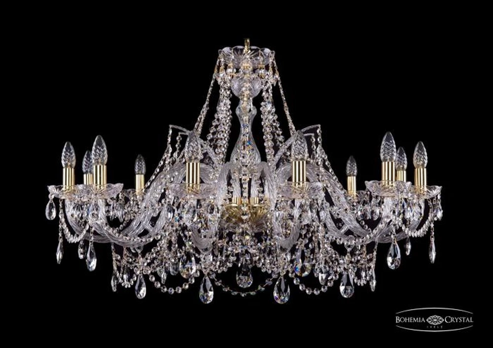 Подвесная люстра Bohemia Ivele 1411/12/360/G
