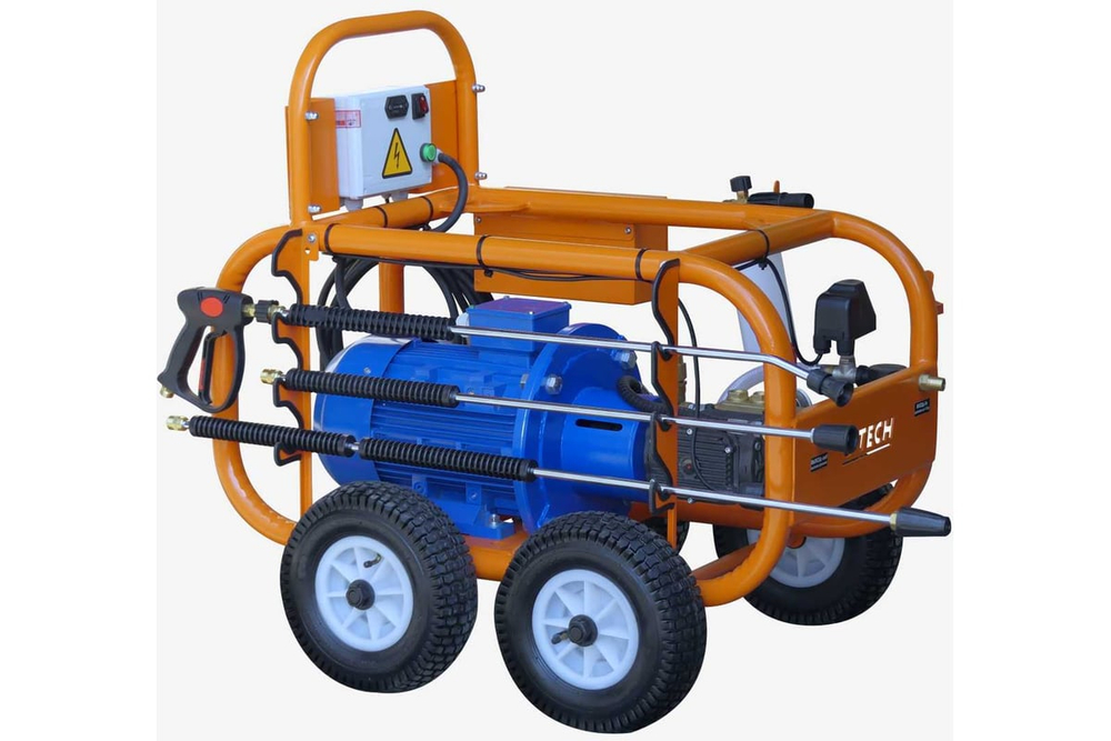 Гидроструйный аппарат высокого давления C-TECH (350 бар, до 900 л/ч, 11 кВт) профессиональная мойка