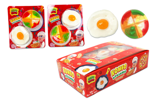 Мармелад жевательный Ланч Гами "Комбо Итальяно" 20*30шт 8г