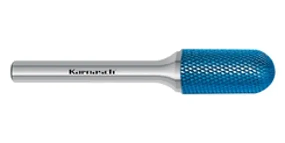 Борфреза твердосплавная Karnasch форма A, 6х18х6х50 мм, насечка HP-3 PRO, покрытие Green-Tec, арт. 11.6090-010