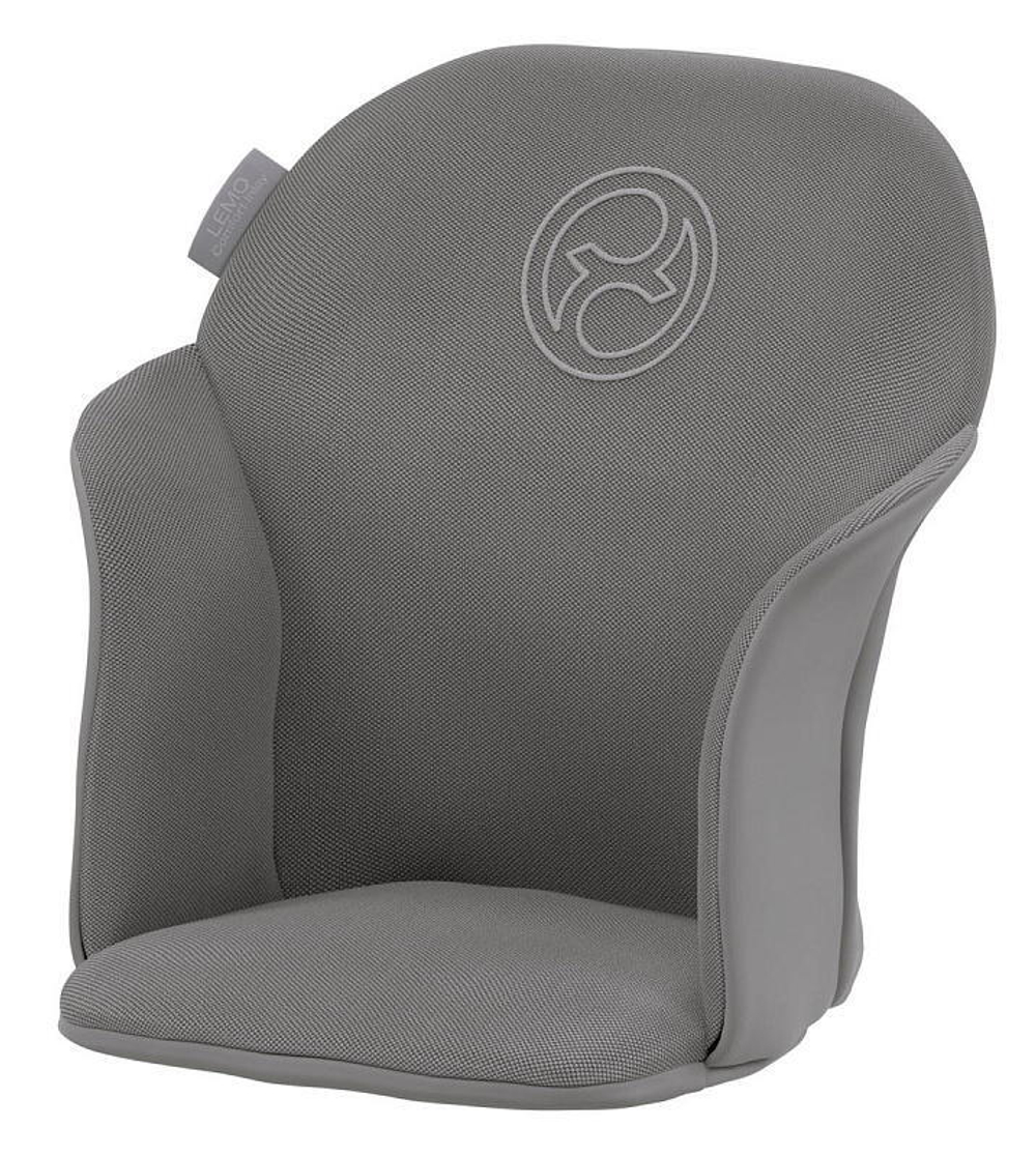 Стульчик для кормления Cybex Lemo 4 в 1 с мягкими чехлами Comfort Inlay Suede Grey/Suede Grey