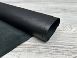 Nappa Misty Nero (0,9-1,1 мм), цв. Черный, натуральная кожа