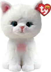 Yumşaq oyuncaq \ Мягкая игрушка \ Soft toys TY Benie Bebies Белая кошка Amelia 15 см