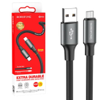 Кабель USB - Micro BOROFONE BX82 6mm (черный) 1м