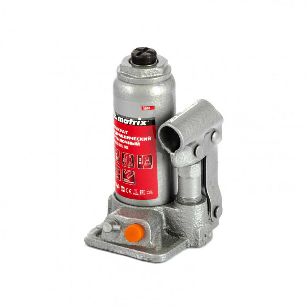 ДОМКРАТ MATRIX ГИД/Й БУТЫЛОЧНЫЙ 2ТПОДЪЕМА 158–308ММ 50760