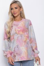 Блуза Шафран (розовая) Б10795 LT Collection