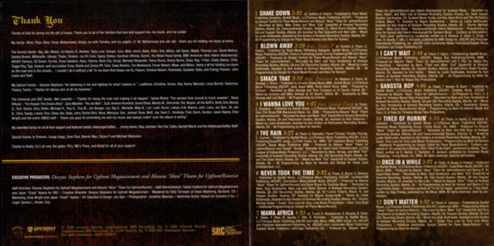 Akon / Konvicted (RU)(CD)