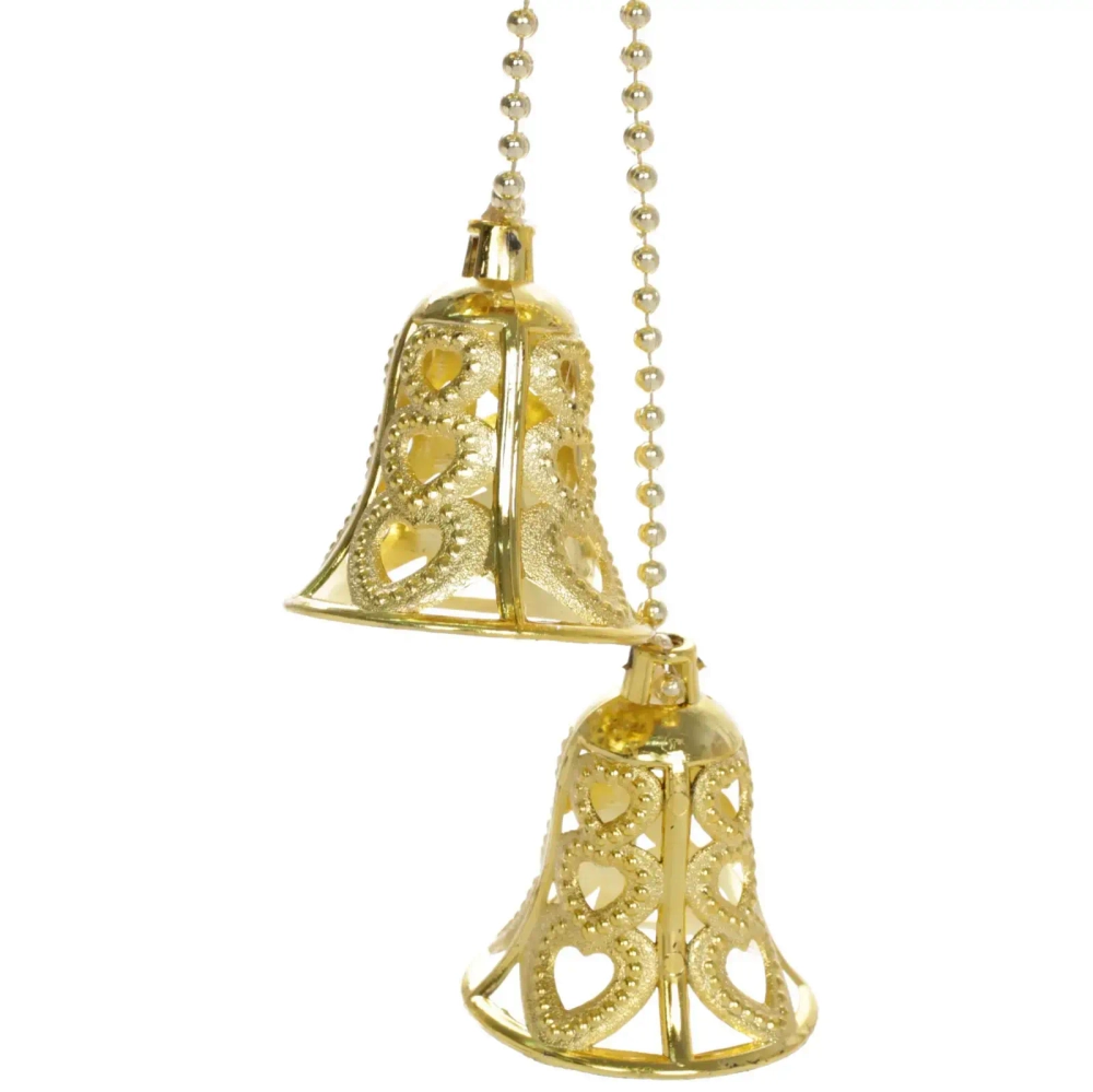 Украшение новогоднее «Звон праздника» 12*30 см, Золото