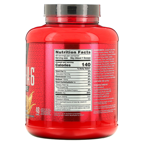 BSN, Syntha-6 Isolate, протеиновая смесь для приготовления напитка, печенье с арахисовой пастой, 1,82 кг (4,02 фунта)