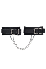 Черные мини-оковы со скруглёнными углами