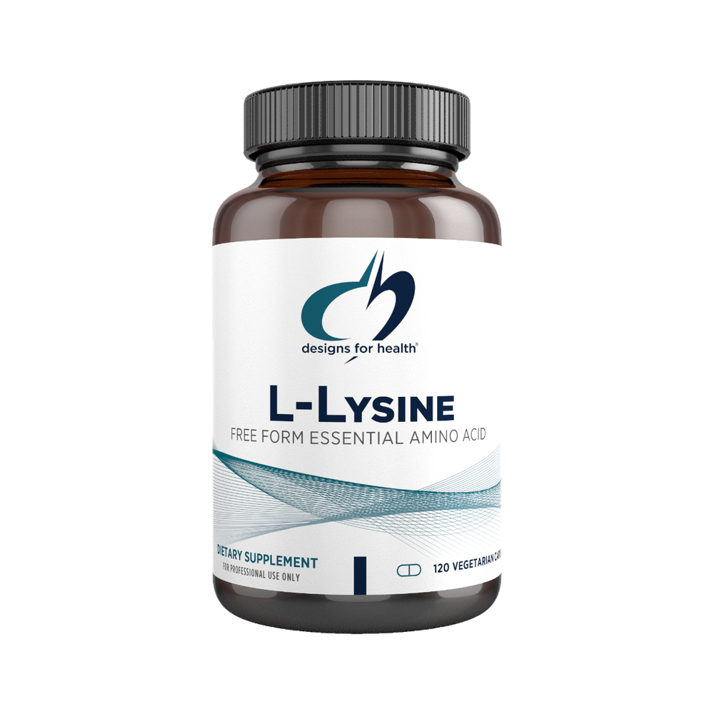 Designs For Health - LYS120 - L-Lysine 120 capsules