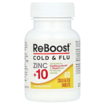 MediNatura, T-Relief, ReBoost, цинк + 10 ингредиентов, таблетки от простуды и гриппа, 60 таблеток