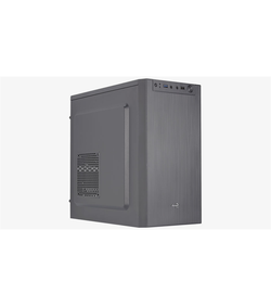 Aerocool Cs-108-S-BK-v1 (mATX, без БП, USB3.0 x1, USB2.0 x1, 8cm black fan x1)