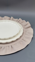 FARIKA Тарелка с волнистым краем HABBE 21 см