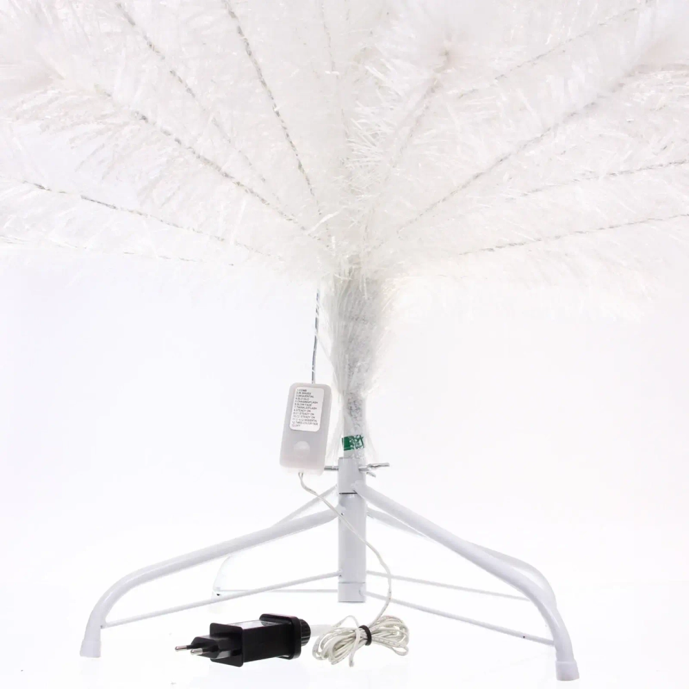 Ёлка светодиодная «Жемчужная» 210 см, ПВХ белый, цвет свечения-Белый/Теплый белый (270 веток) (T2118-210)