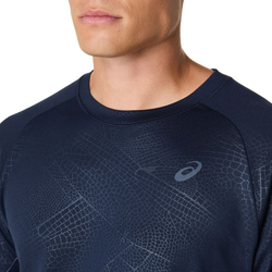 Мужская теннисная футболка Asics Game All Over Print Short Sleeve - midnight