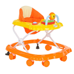 BAMBOLA Ходунки Мишка (8 колес,игрушки,муз) (63*57*55) Orange+Yellow/Оранжевый
